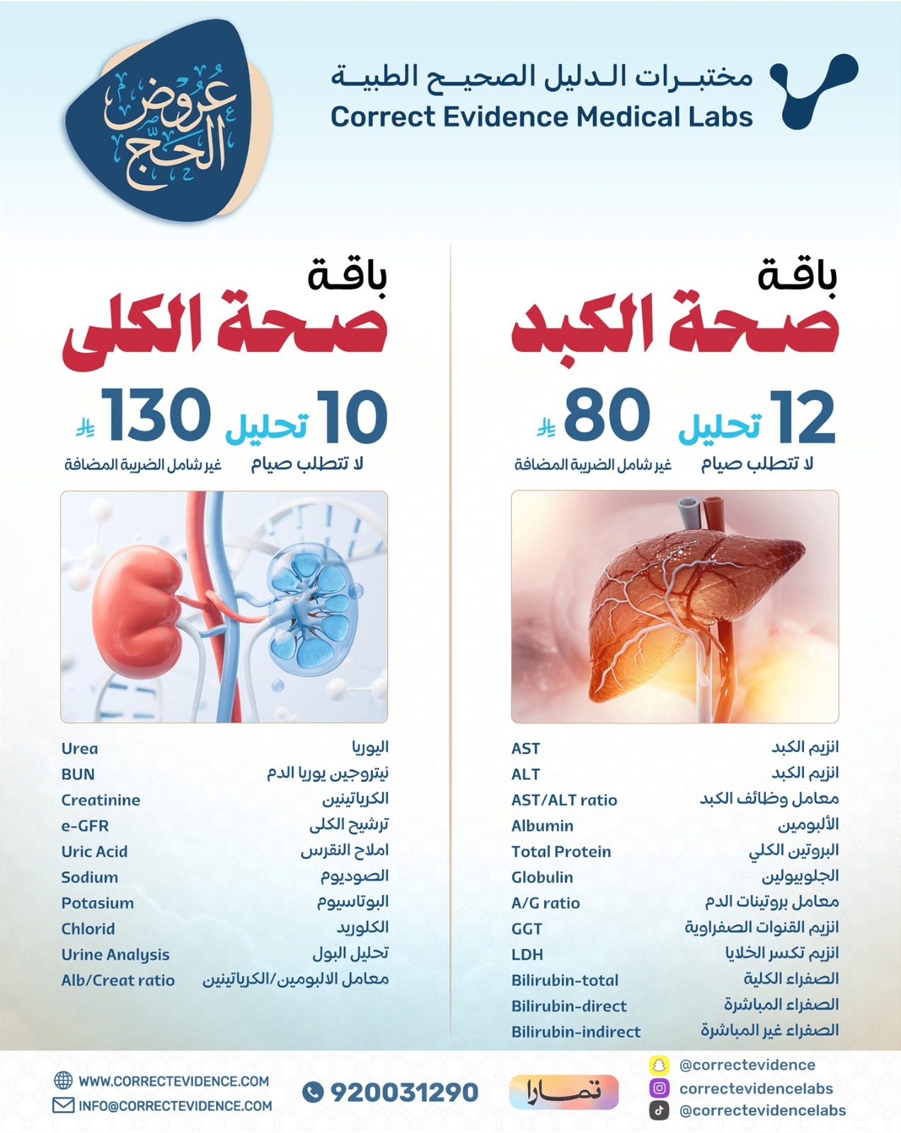 باقة صحة الكبد وصحة الكلى 