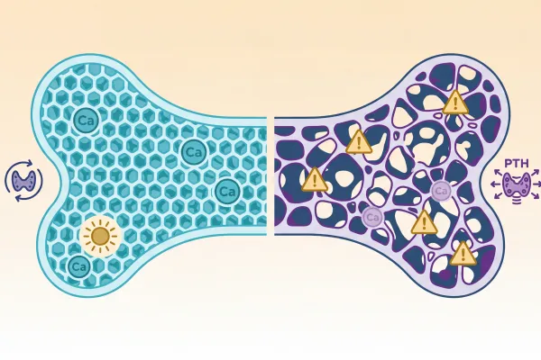 هشاشة العظام: عوامل الخطر والتشخيص المبكر بالتحاليل المخبرية