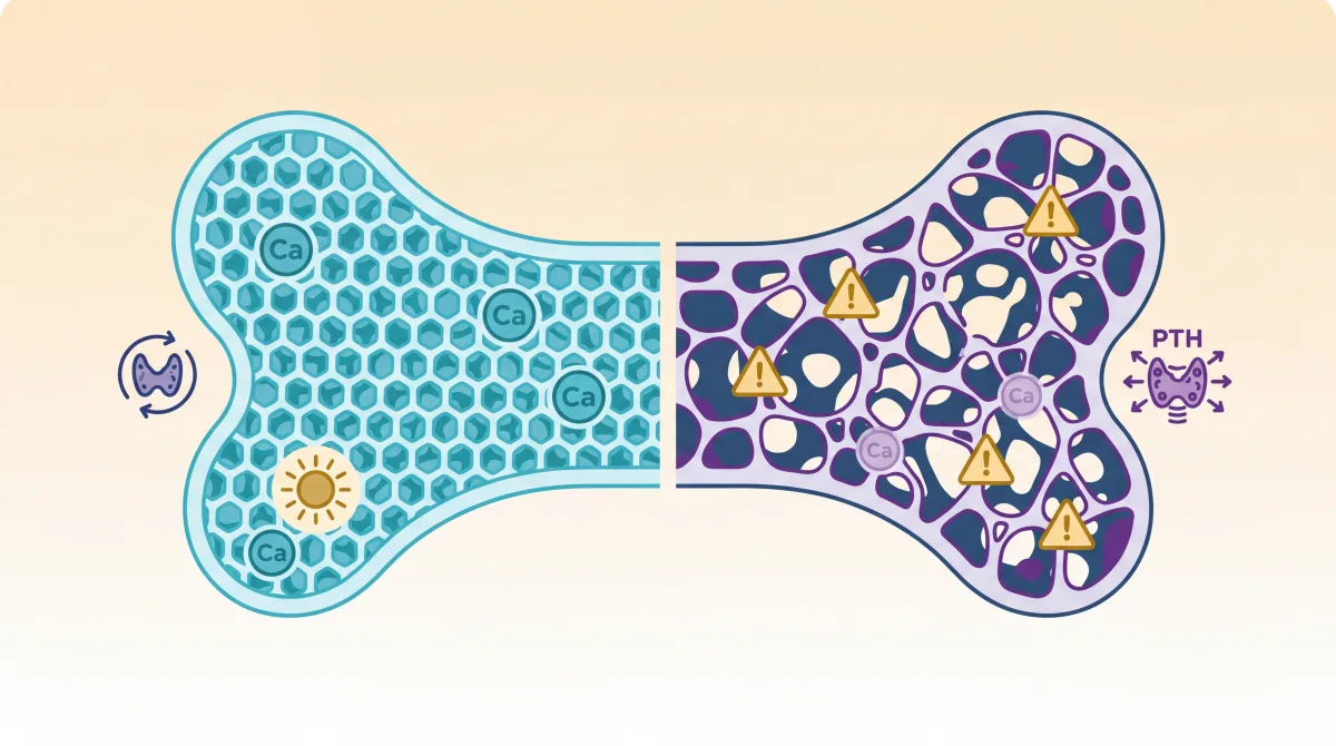 هشاشة العظام: عوامل الخطر والتشخيص المبكر بالتحاليل المخبرية